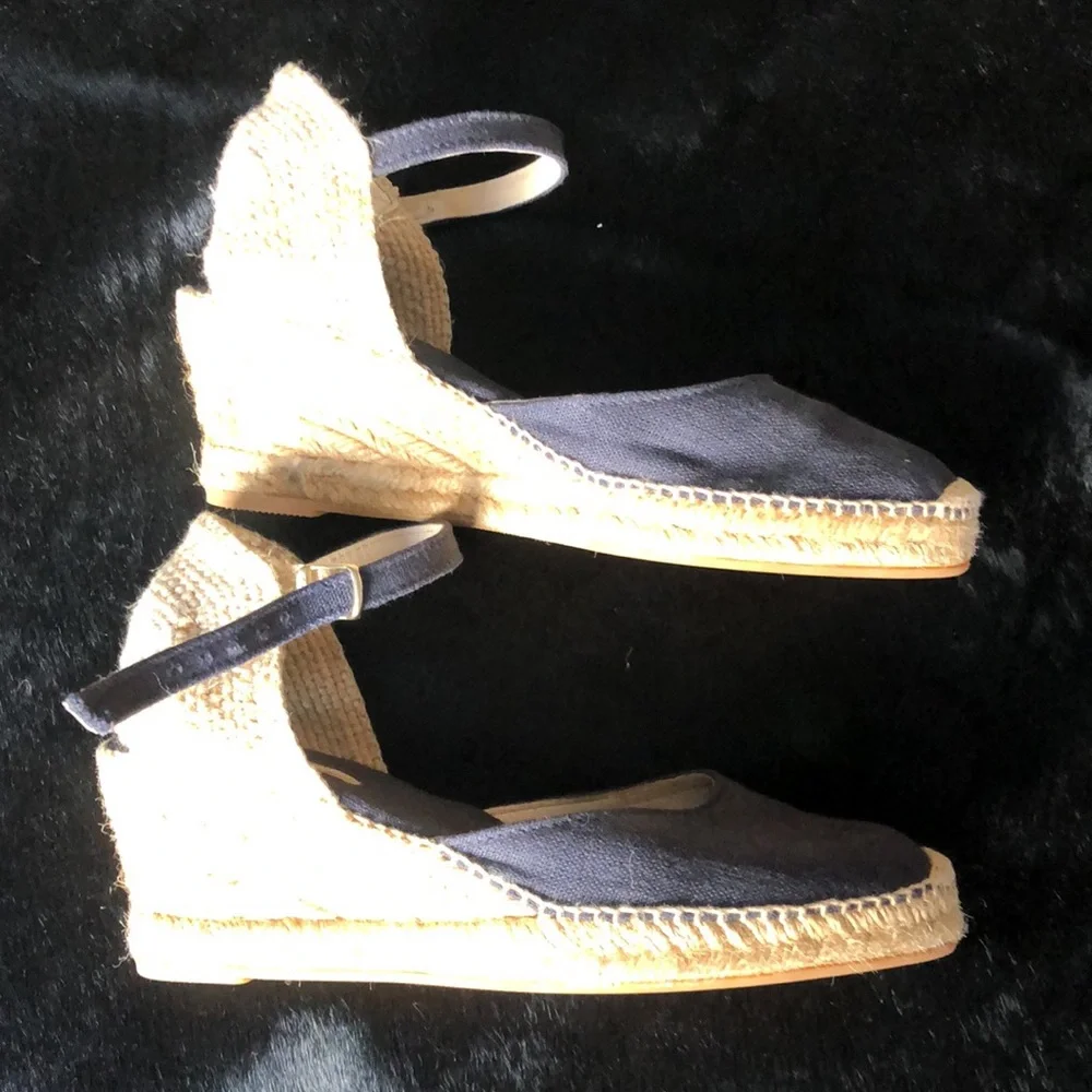 Toni Pons Blue Weave Espadrilles - Picture 7 of 11